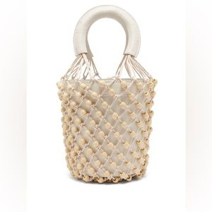 Staud Moreau Beaded Bucket Bag
